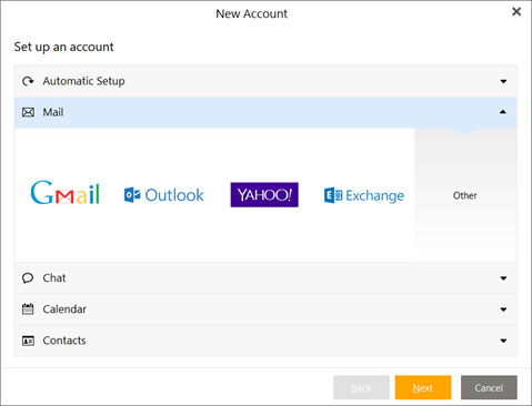 Setup YAHOO.COM.TR email account on your eMClient Step 2