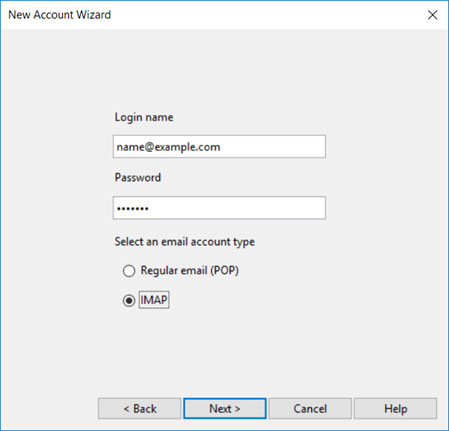 Setup CLUEMAIL.COM email account on your Opera Mail Step 3