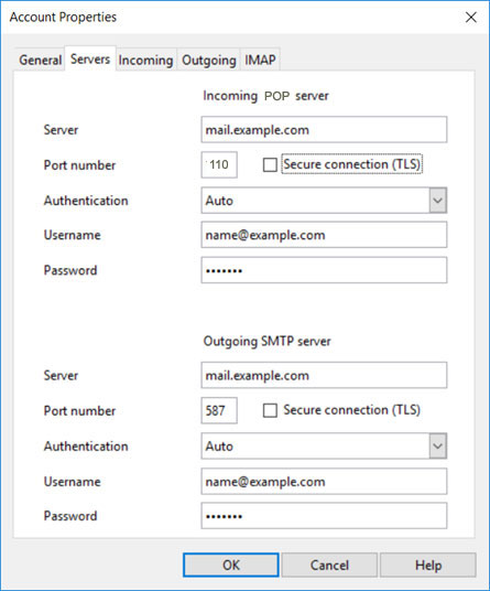 Setup MAILSNARE.NET email account on your Opera Mail Step 7