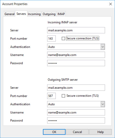Setup INTERNODE.ON.NET email account on your Opera Mail Step 7